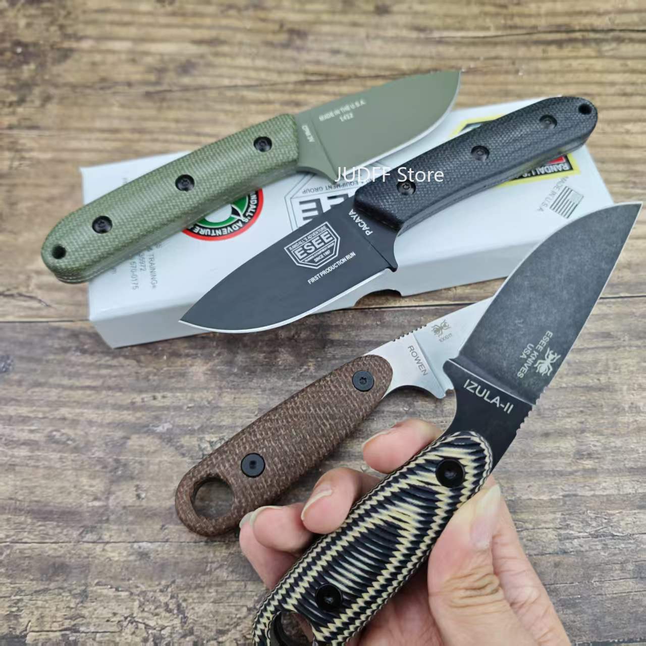 ESEE IZULA/ PACAYA 피크닉 및 필드 백팩 - Bushcraft Knife Fixed 리뷰 및 가격