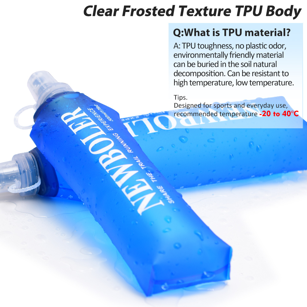 TPU 접이식 소프트 플라스크 물병, 스포츠 물병 가방 - Water Bag Collapsible 리뷰 및 가격